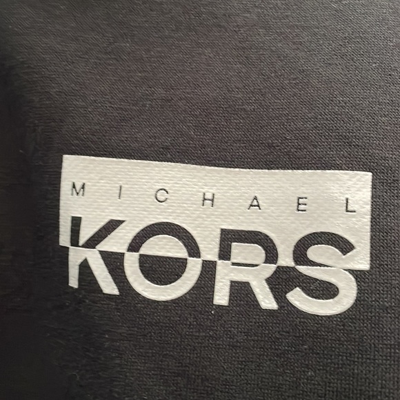 Michael Kors Half Zip Up Sweatshirt jacket top quarter zip long sleeve relaxed - Picture 3 of 8